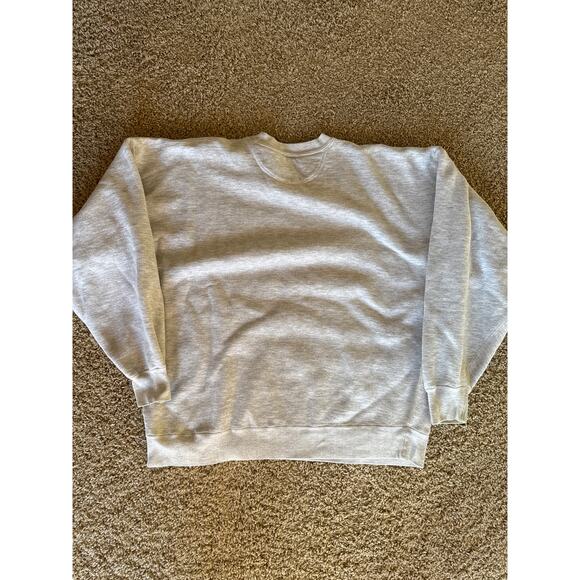 Vintage ‘91 Donnay Tennis New York Heather Gray XL Crewneck Sweatshirt - Picture 5 of 8